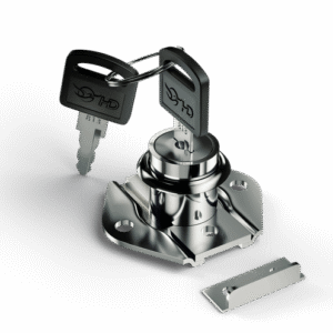 Fechadura com Batente e Chave Fixa 22mm