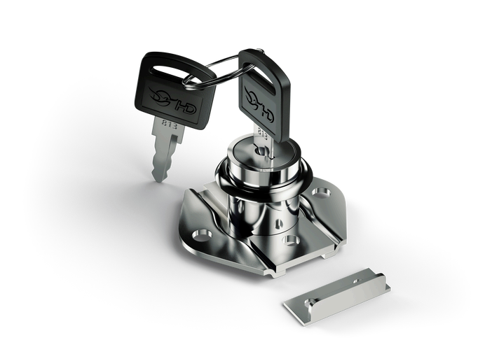 Fechadura com Batente e Chave Fixa 22mm